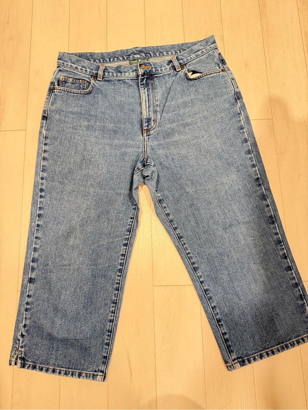 Lauren Jean Co. Cropped Jeans Size 14 Women